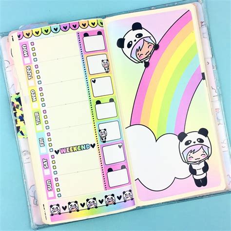 Hobonichi Weeks Sticker Template